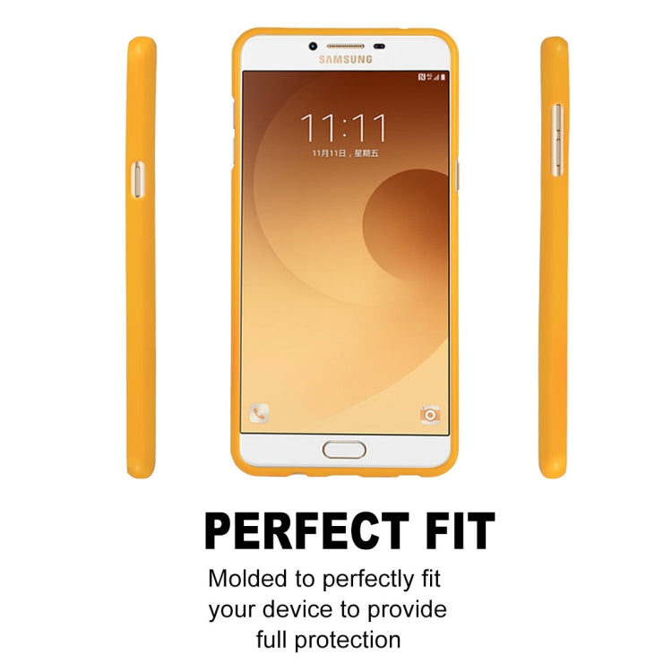 GOOSPERY PEAR JELLY for Galaxy C9 Pro Soft TPU Shockproof Protective Cover Back Case