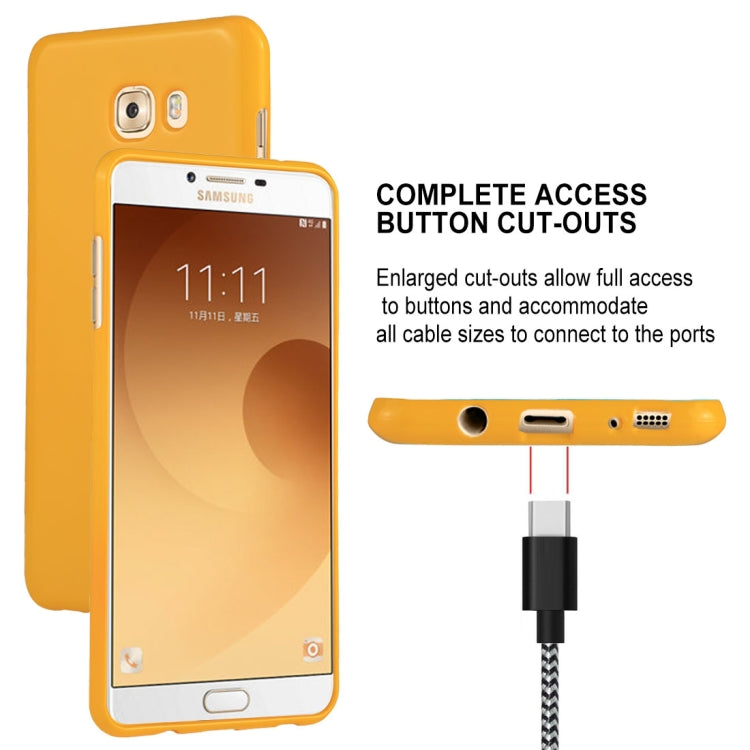 GOOSPERY PEAR JELLY for Galaxy C9 Pro Soft TPU Shockproof Protective Cover Back Case