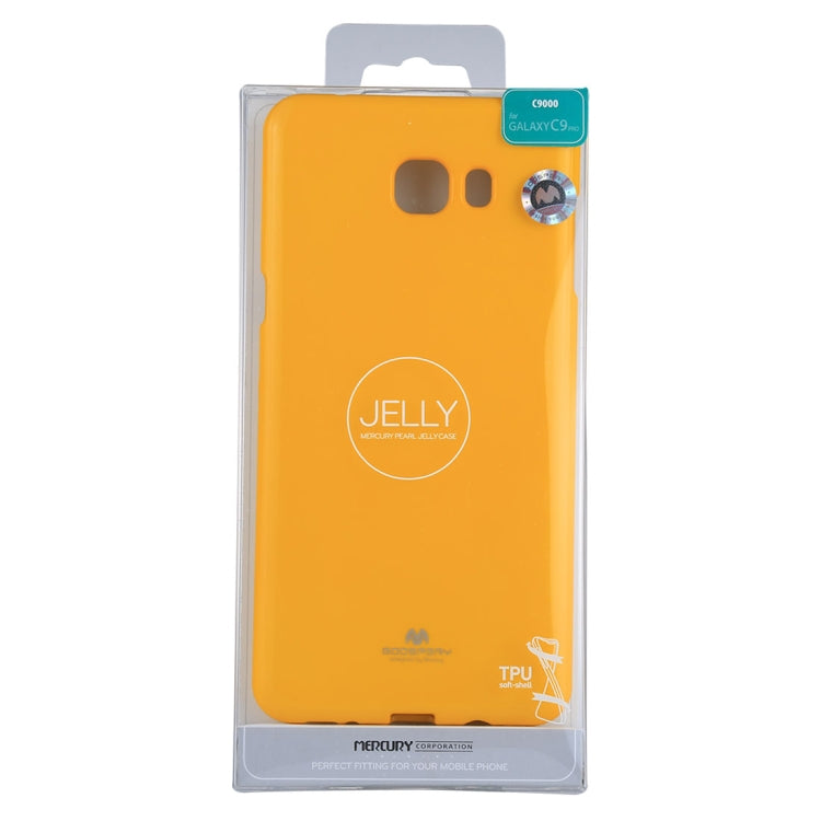 GOOSPERY PEAR JELLY for Galaxy C9 Pro Soft TPU Shockproof Protective Cover Back Case