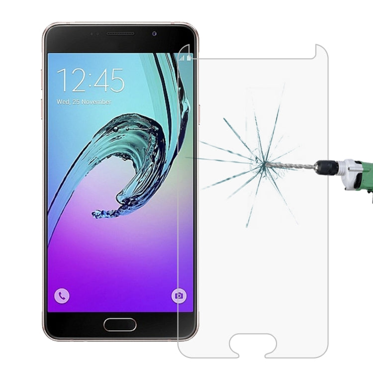 10 PCS For Galaxy A3 (2017) / A320 0.26mm 9H Surface Hardness 2.5D Explosion-proof Tempered Glass Screen Film