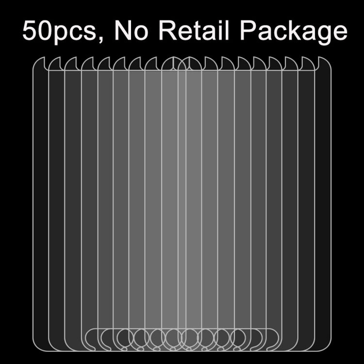 50 PCS For Galaxy A3 (2017) / A320 0.26mm 9H Surface Hardness 2.5D Explosion-proof Tempered Glass Screen Film, No Retail Package