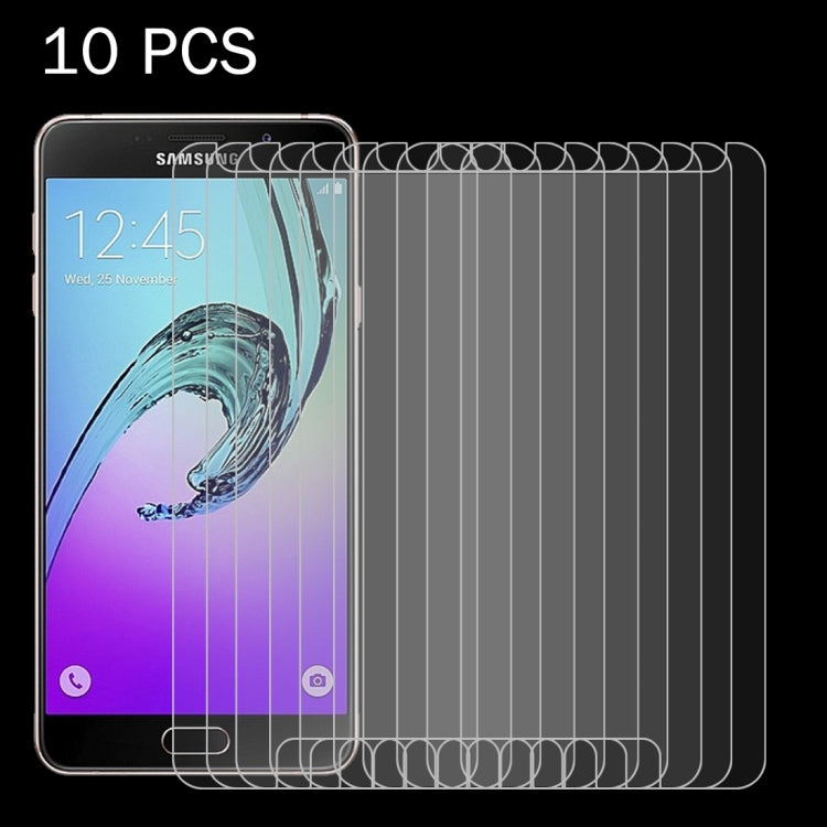 10 PCS For Galaxy A5 (2017) / A520 0.26mm 9H Surface Hardness 2.5D Explosion-proof Tempered Glass Screen Film