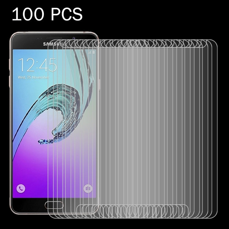 100 PCS For Galaxy A5 (2017) / A520 0.26mm 9H Surface Hardness 2.5D Explosion-proof Tempered Glass Screen Film