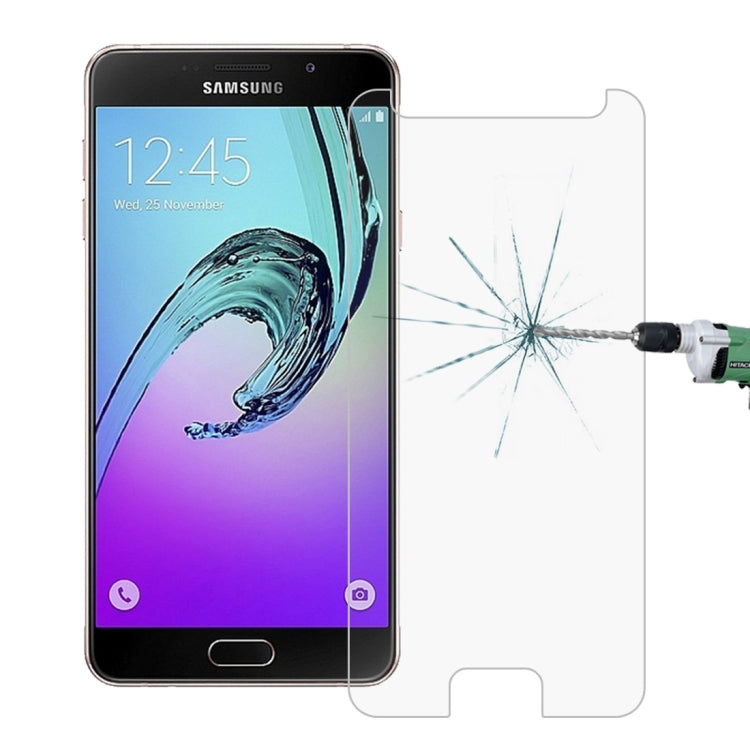 100 PCS For Galaxy A5 (2017) / A520 0.26mm 9H Surface Hardness 2.5D Explosion-proof Tempered Glass Screen Film