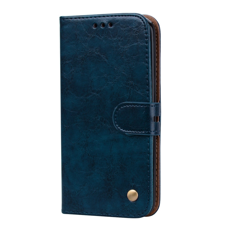 Business Style Oil Wax Texture Horizontal Flip Leather Case, with Holder & Card Slots & Wallet For Galaxy J2 Pro (2018)