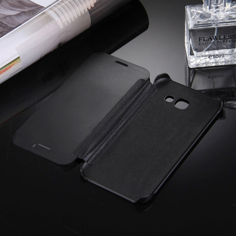 For Galaxy A5 (2017) / A520 High Transparency Horizontal Flip Leather Case with Sleep / Wake-up Function