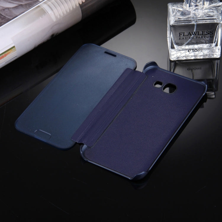 For Galaxy A5 (2017) / A520 High Transparency Horizontal Flip Leather Case with Sleep / Wake-up Function
