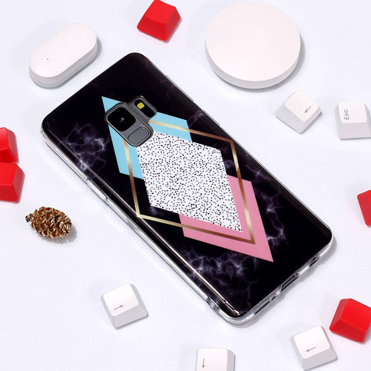 Marble Pattern TPU Soft Protective Case For Galaxy S9