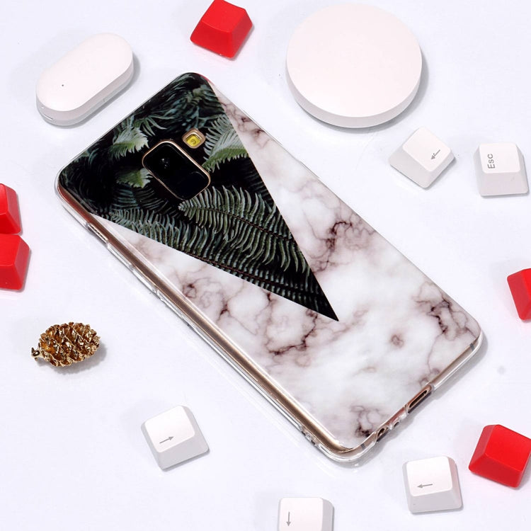 Marble Pattern TPU Soft Protective Case For Galaxy A8 (2018)