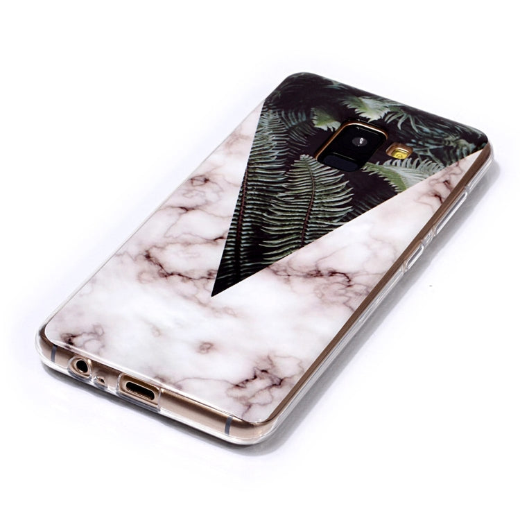 Marble Pattern TPU Soft Protective Case For Galaxy A8 (2018)