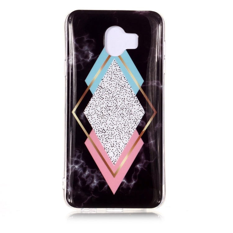 Marble Pattern TPU Soft Protective Case For Galaxy J4 (2018)