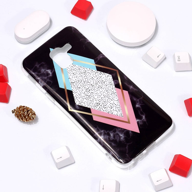 Marble Pattern TPU Soft Protective Case For Galaxy J6 (2018)