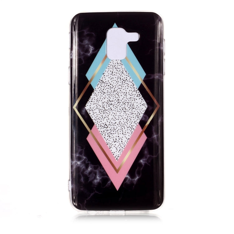 Marble Pattern TPU Soft Protective Case For Galaxy J6 (2018)