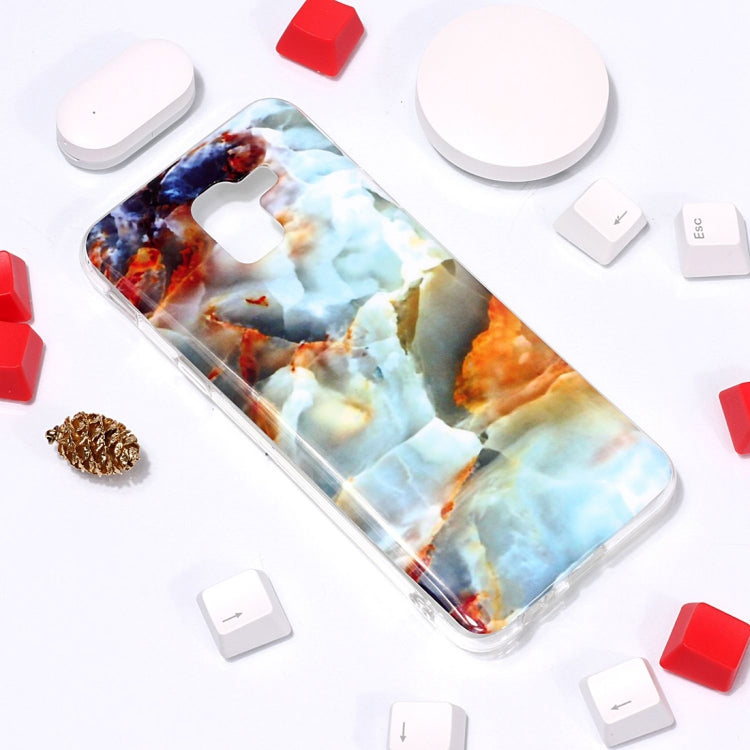 Marble Pattern TPU Soft Protective Case For Galaxy J6 (2018)