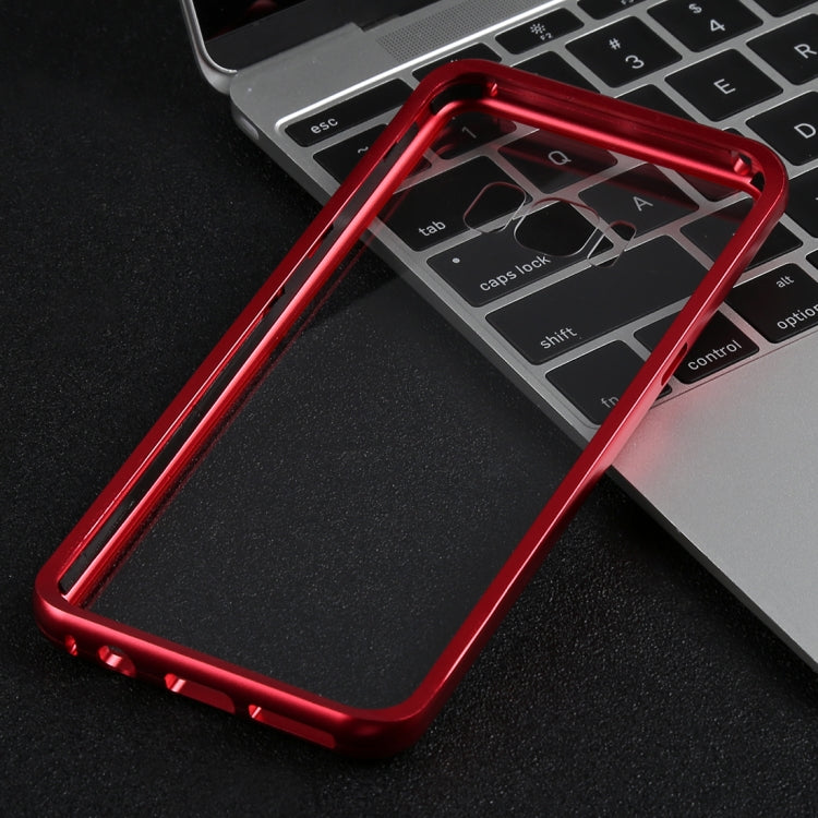 Magnetic Metal Frame Tempered Glass Case for Galaxy S8