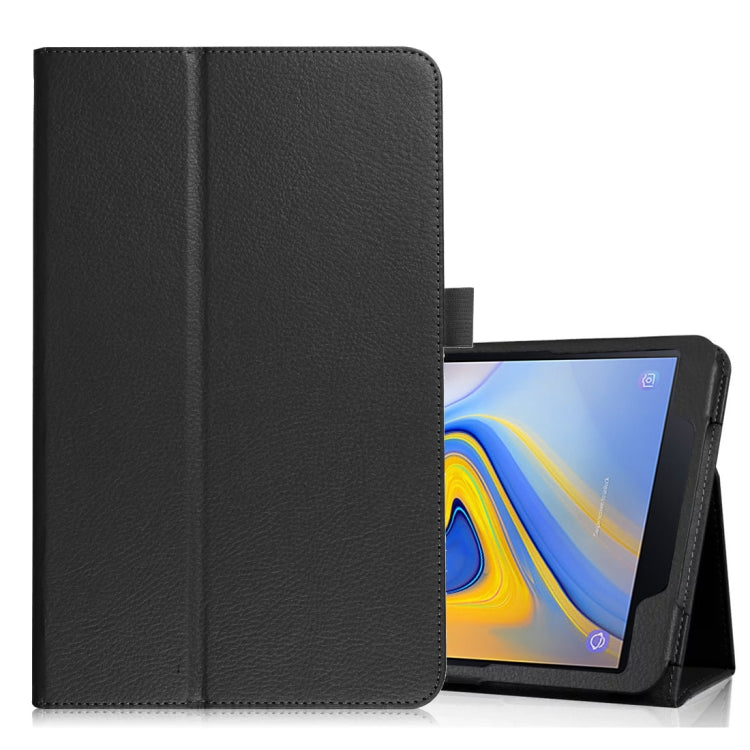 Litchi Texture Horizontal Flip Leather Case for Samsung Galaxy Tab A 10.5 T590 / T595 / T597, with Holder