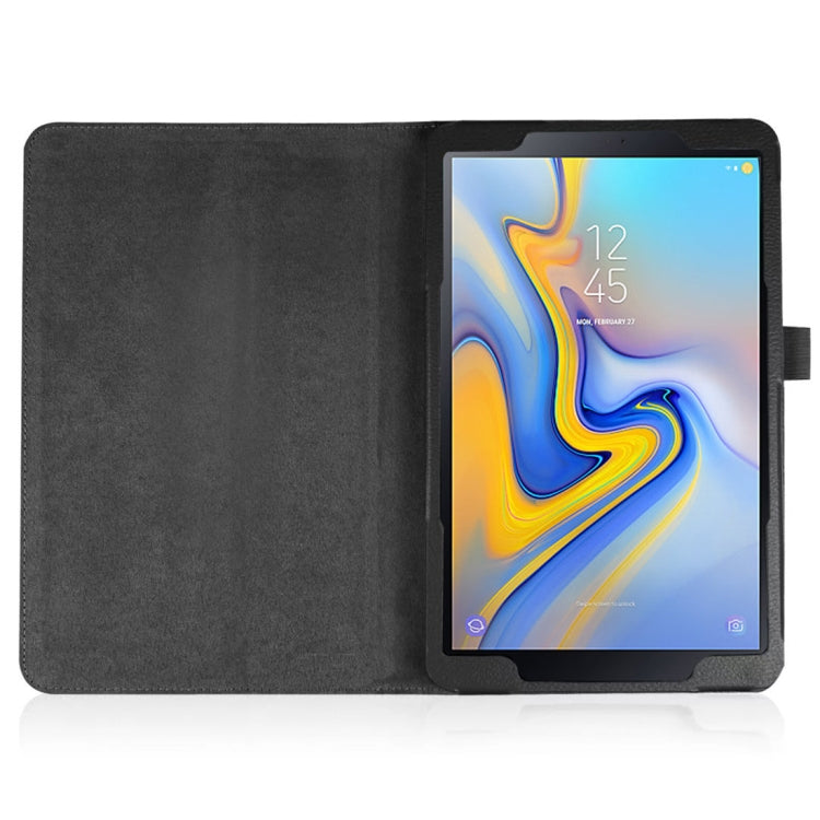 Litchi Texture Horizontal Flip Leather Case for Samsung Galaxy Tab A 10.5 T590 / T595 / T597, with Holder