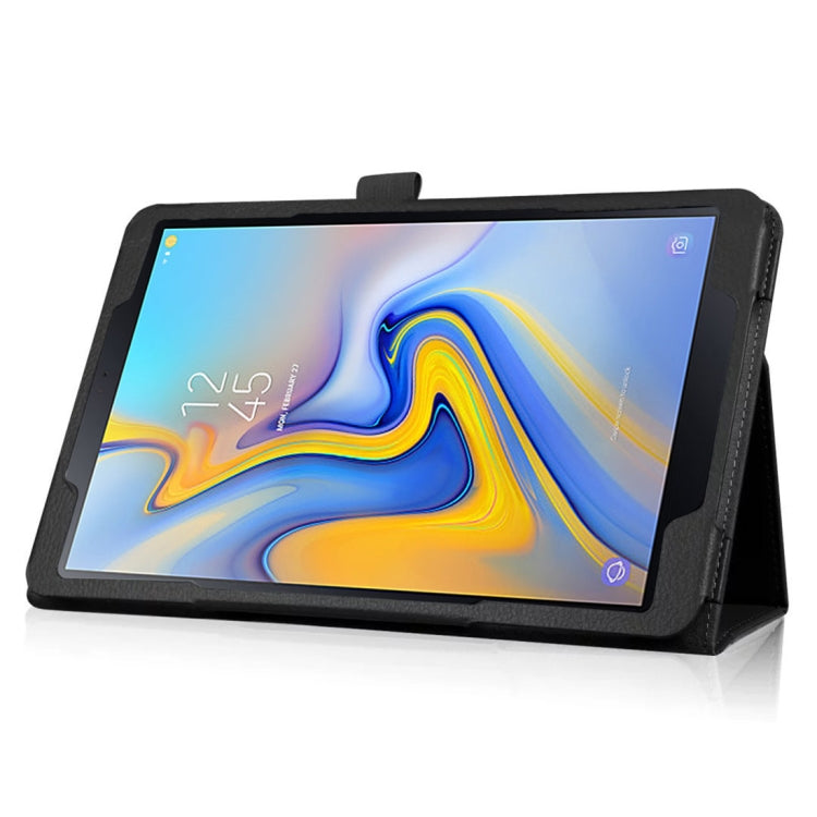 Litchi Texture Horizontal Flip Leather Case for Samsung Galaxy Tab A 10.5 T590 / T595 / T597, with Holder