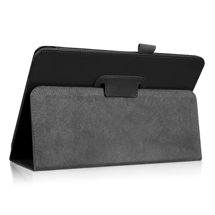 Litchi Texture Horizontal Flip Leather Case for Samsung Galaxy Tab A 10.5 T590 / T595 / T597, with Holder