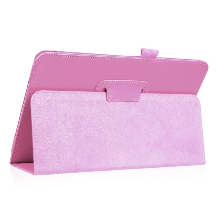 Litchi Texture Horizontal Flip Leather Case for Samsung Galaxy Tab A 10.5 T590 / T595 / T597, with Holder