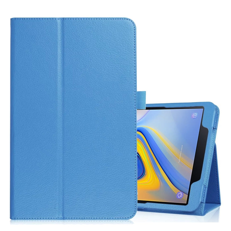 Litchi Texture Horizontal Flip Leather Case for Samsung Galaxy Tab A 10.5 T590 / T595 / T597, with Holder