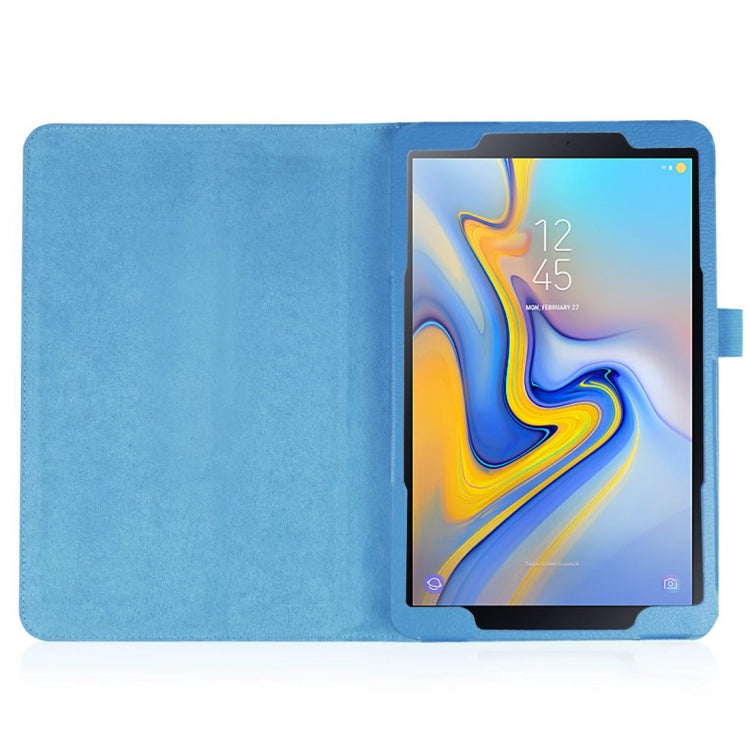 Litchi Texture Horizontal Flip Leather Case for Samsung Galaxy Tab A 10.5 T590 / T595 / T597, with Holder