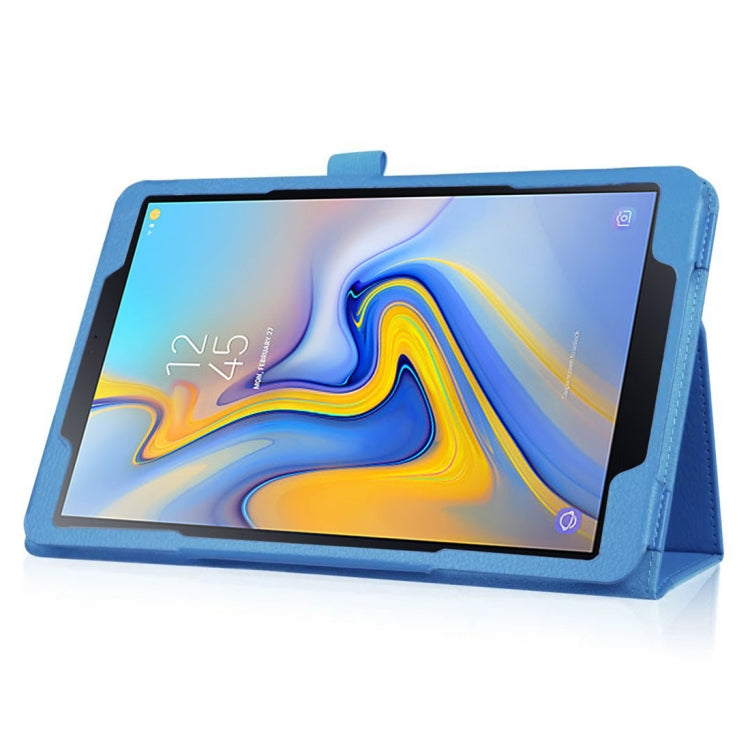 Litchi Texture Horizontal Flip Leather Case for Samsung Galaxy Tab A 10.5 T590 / T595 / T597, with Holder