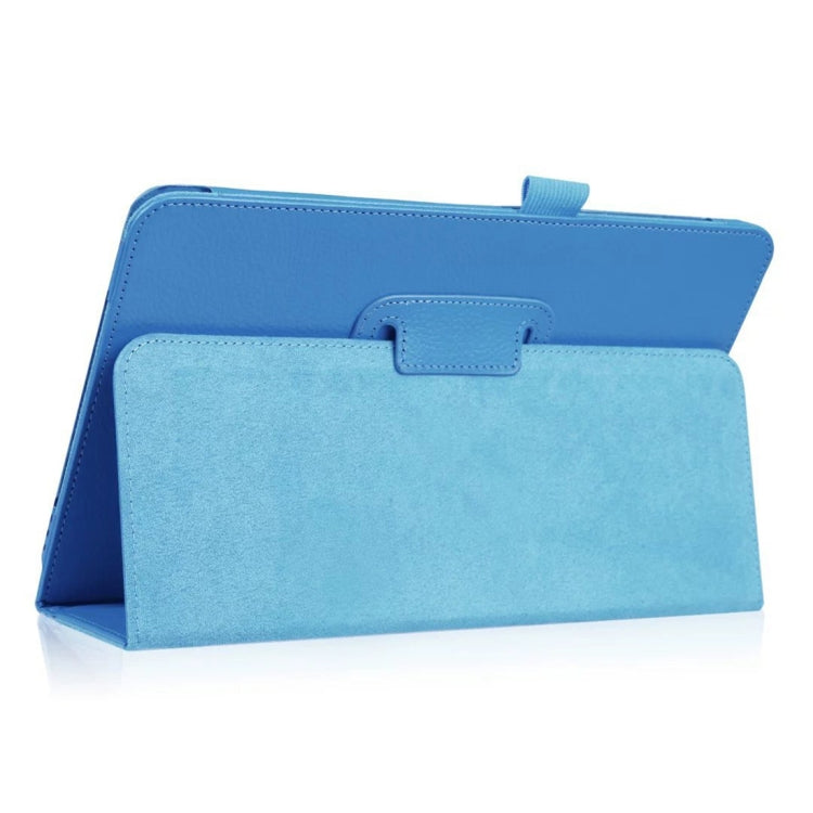 Litchi Texture Horizontal Flip Leather Case for Samsung Galaxy Tab A 10.5 T590 / T595 / T597, with Holder