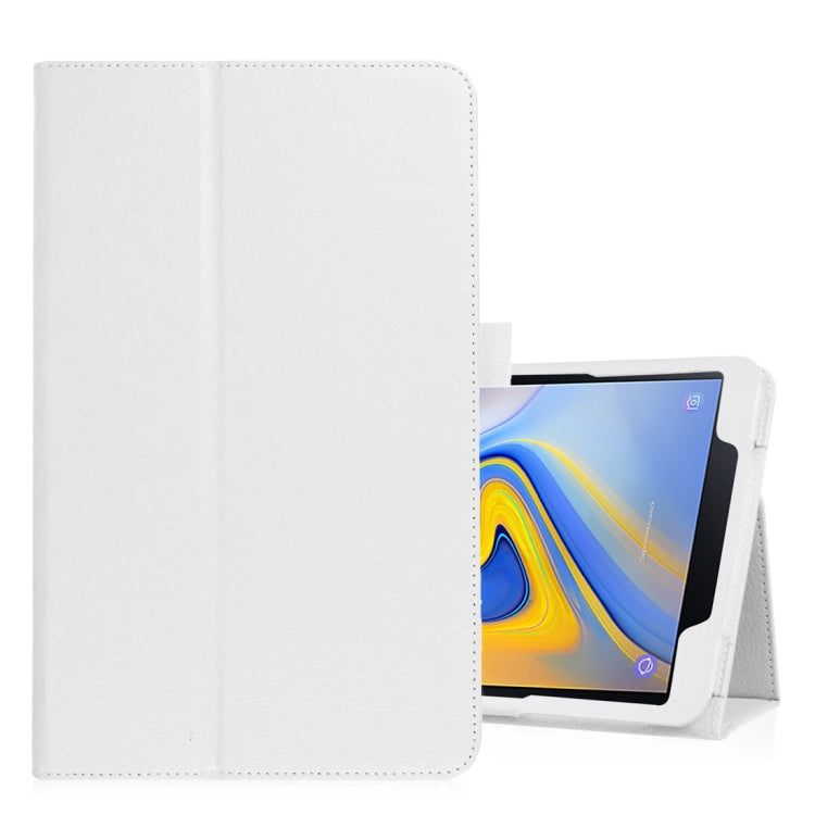 Litchi Texture Horizontal Flip Leather Case for Samsung Galaxy Tab A 10.5 T590 / T595 / T597, with Holder