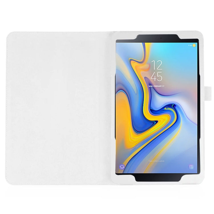 Litchi Texture Horizontal Flip Leather Case for Samsung Galaxy Tab A 10.5 T590 / T595 / T597, with Holder