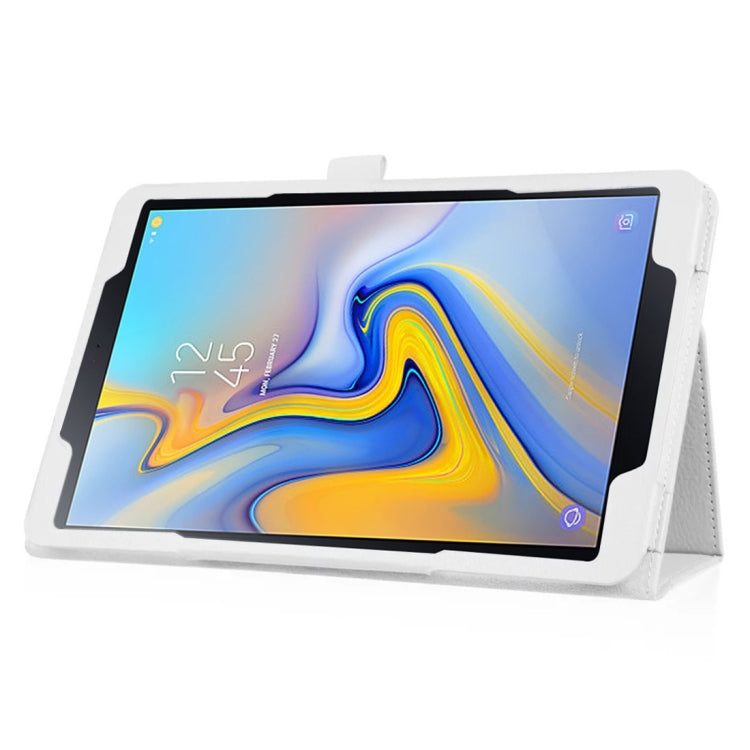 Litchi Texture Horizontal Flip Leather Case for Samsung Galaxy Tab A 10.5 T590 / T595 / T597, with Holder