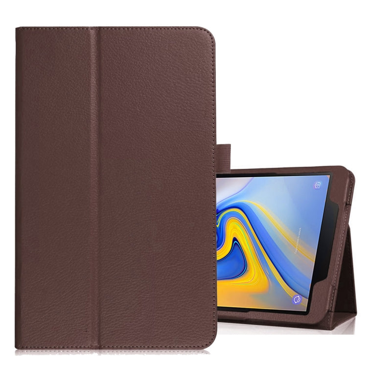 Litchi Texture Horizontal Flip Leather Case for Samsung Galaxy Tab A 10.5 T590 / T595 / T597, with Holder