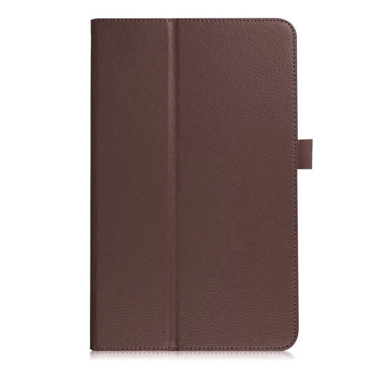 Litchi Texture Horizontal Flip Leather Case for Samsung Galaxy Tab A 10.5 T590 / T595 / T597, with Holder