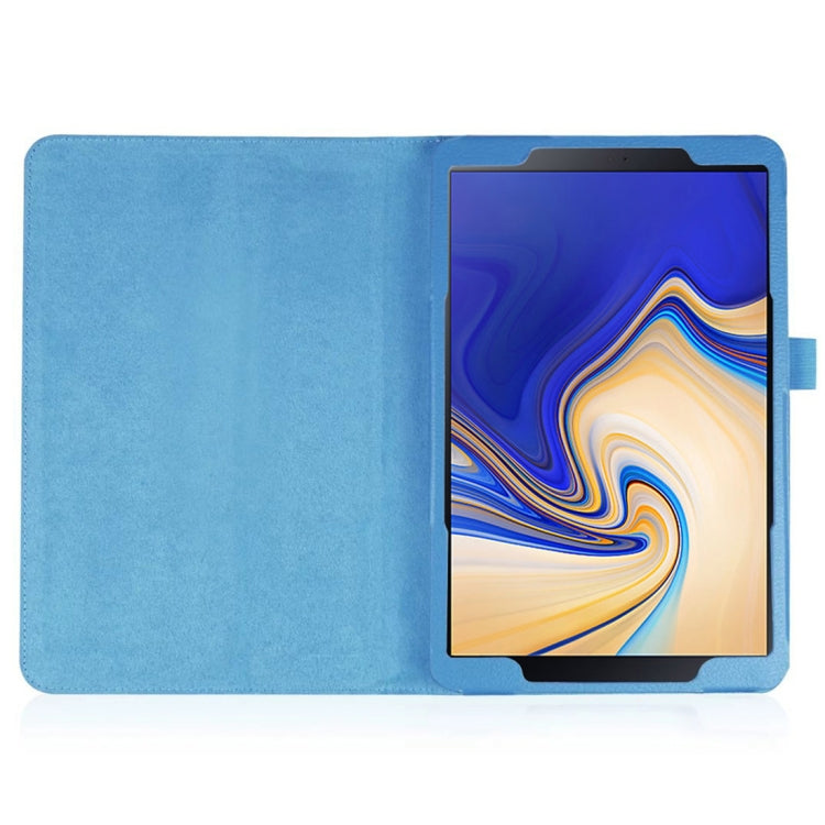 Litchi Texture Horizontal Flip Leather Case for Samsung Galaxy Tab S4 10.5 T830 / T835, with Holder
