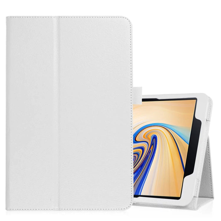 Litchi Texture Horizontal Flip Leather Case for Samsung Galaxy Tab S4 10.5 T830 / T835, with Holder