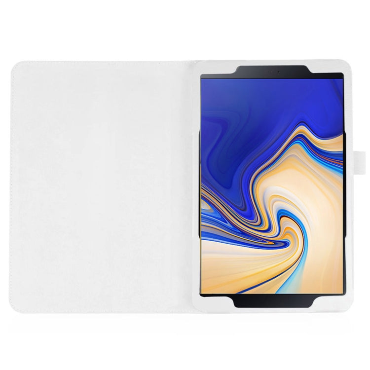 Litchi Texture Horizontal Flip Leather Case for Samsung Galaxy Tab S4 10.5 T830 / T835, with Holder