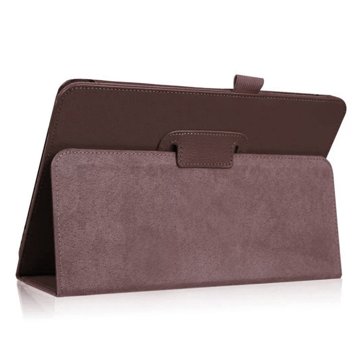 Litchi Texture Horizontal Flip Leather Case for Samsung Galaxy Tab S4 10.5 T830 / T835, with Holder