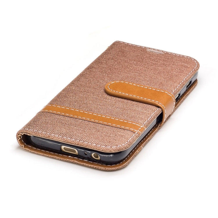 For Galaxy A3 (2017) Denim Texture Leather Case with Holder & Card Slots & Wallet & Lanyard
