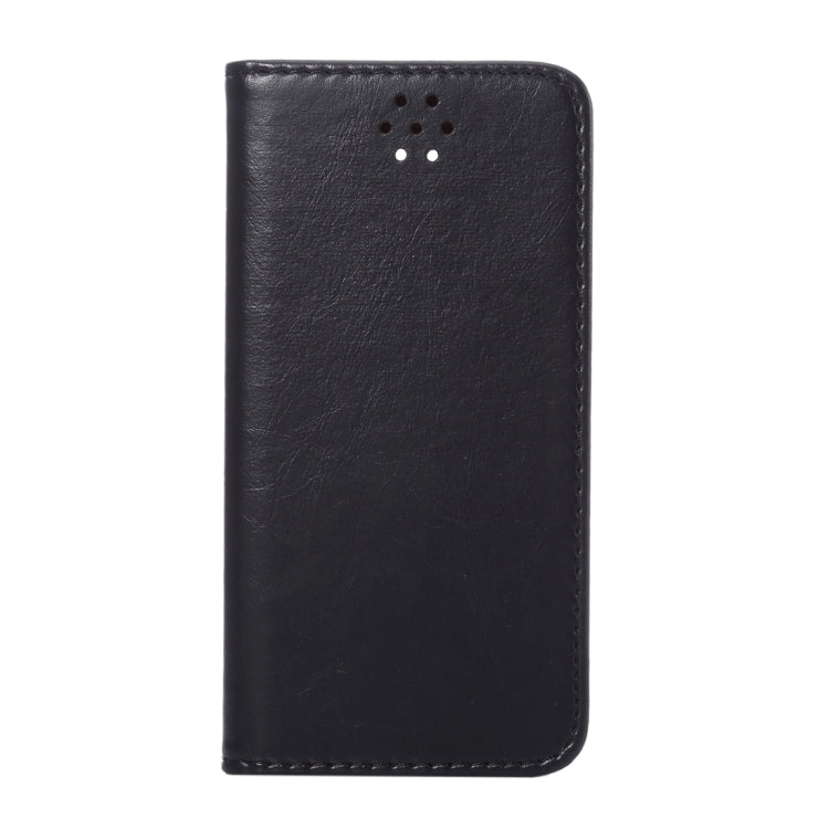 For Galaxy A3 (2016) / A3100 Crazy Horse Texture Magnetic Leather Case with Card Slot & Holder