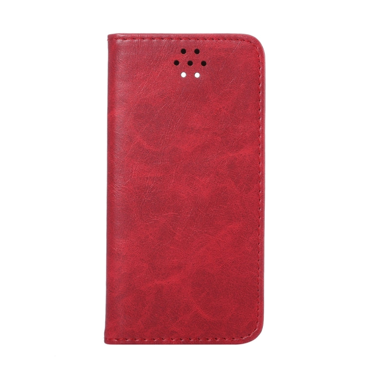 For Galaxy A3 (2016) / A3100 Crazy Horse Texture Magnetic Leather Case with Card Slot & Holder