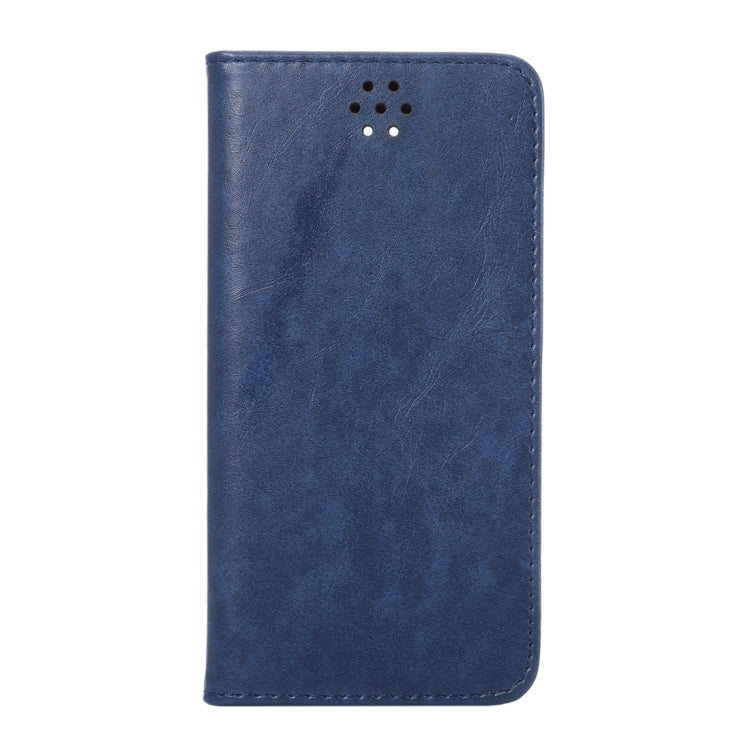 For Galaxy A7 (2016) / A7100 Crazy Horse Texture Magnetic Leather Case with Card Slot & Holder
