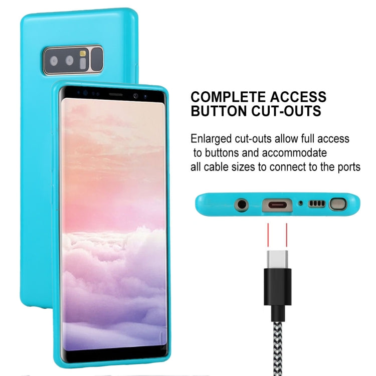 GOOSPERY PEARL JELLY Series for Galaxy Note 8 TPU Full Coverage Protective Back Cover Case