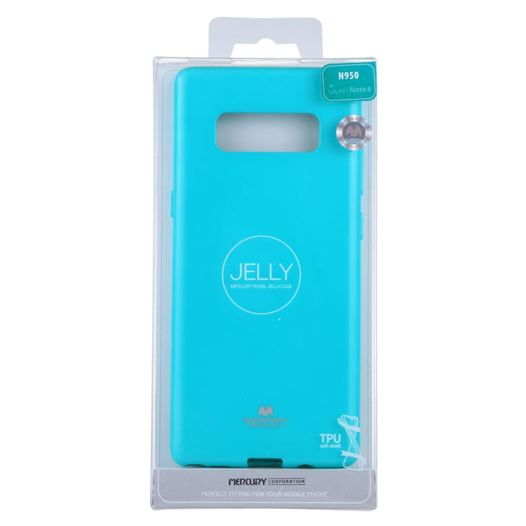 GOOSPERY PEARL JELLY Series for Galaxy Note 8 TPU Full Coverage Protective Back Cover Case