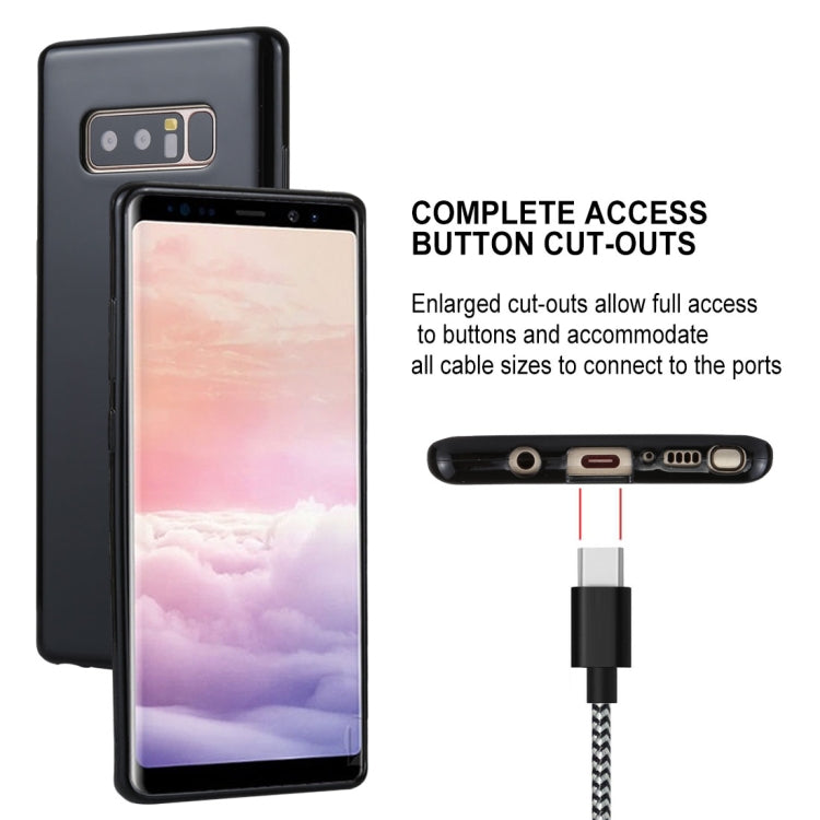 GOOSPERY PEARL JELLY Series for Galaxy Note 8 TPU Full Coverage Protective Back Cover Case