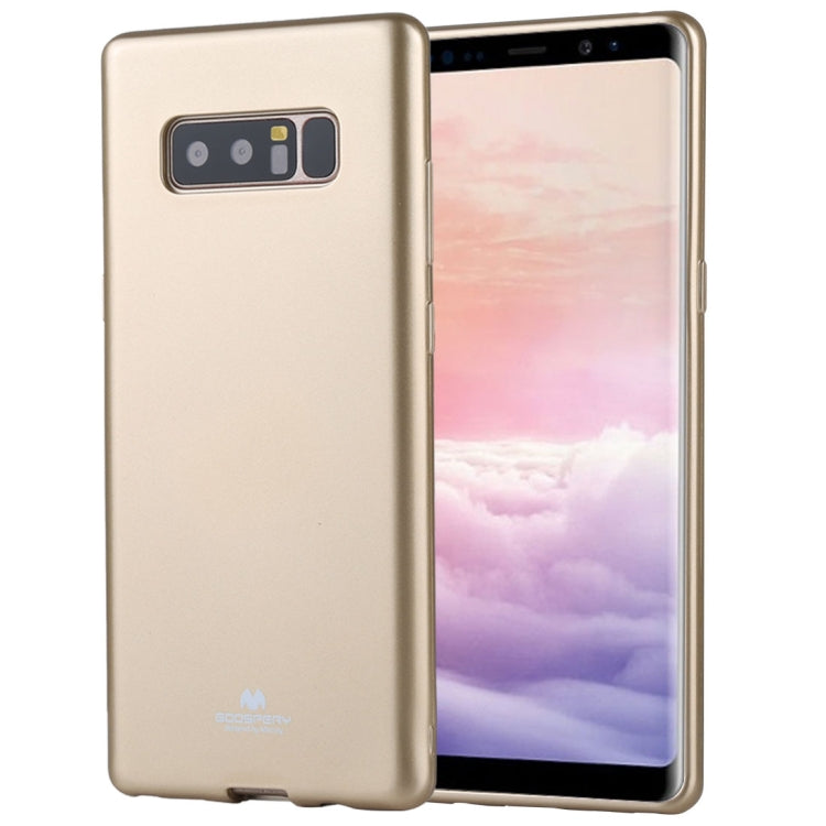 GOOSPERY PEARL JELLY Series for Galaxy Note 8 TPU Full Coverage Protective Back Cover Case