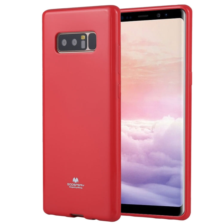 GOOSPERY PEARL JELLY Series for Galaxy Note 8 TPU Full Coverage Protective Back Cover Case