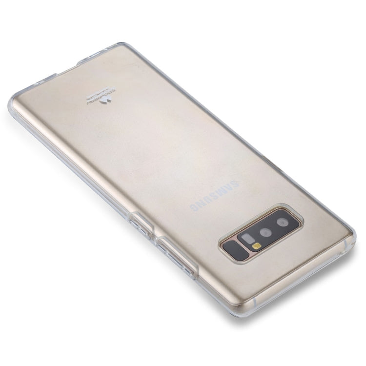 GOOSPERY PEARL JELLY Series for Galaxy Note 8 TPU Full Coverage Protective Back Cover Case