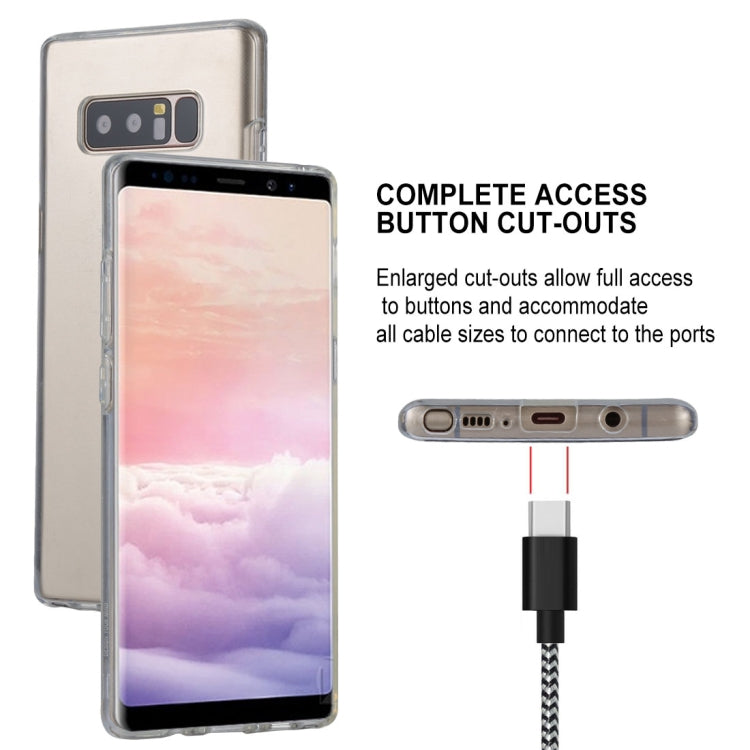 GOOSPERY PEARL JELLY Series for Galaxy Note 8 TPU Full Coverage Protective Back Cover Case