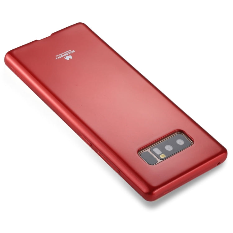 GOOSPERY PEARL JELLY Series for Galaxy Note 8 TPU Full Coverage Protective Back Cover Case