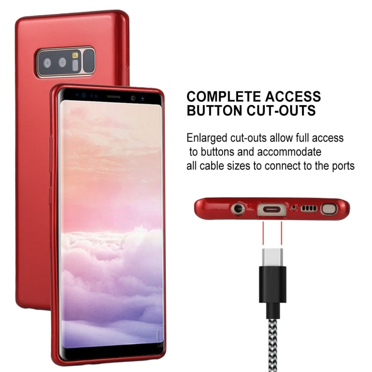 GOOSPERY PEARL JELLY Series for Galaxy Note 8 TPU Full Coverage Protective Back Cover Case